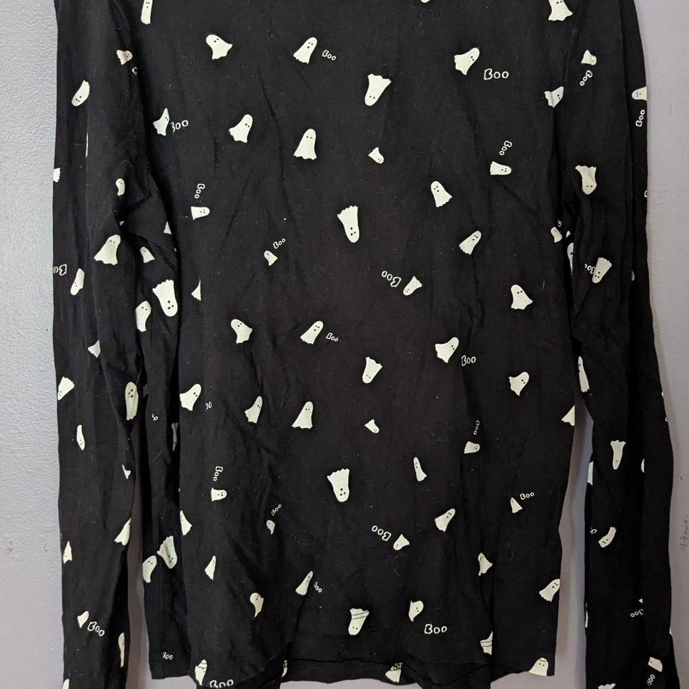 Old Navy Black Graphic Softest Tee